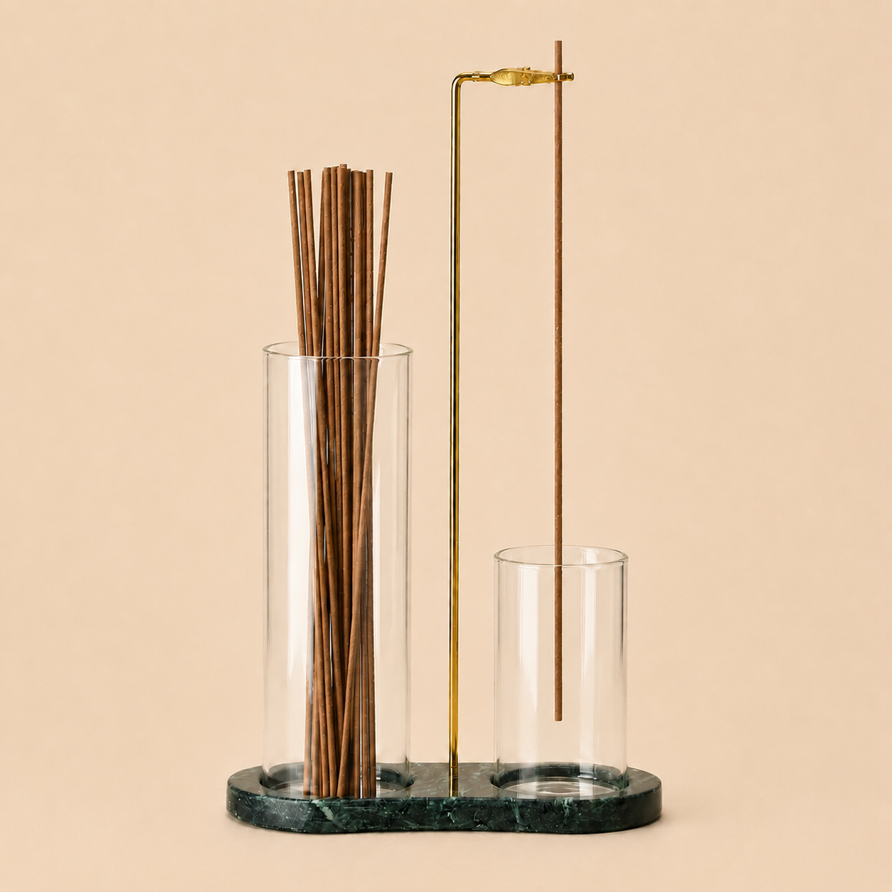 Verde Marble Ritual Set